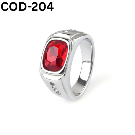 Vip অরজিনাল রুবি পাথর হাতের আংটি (COD-204)